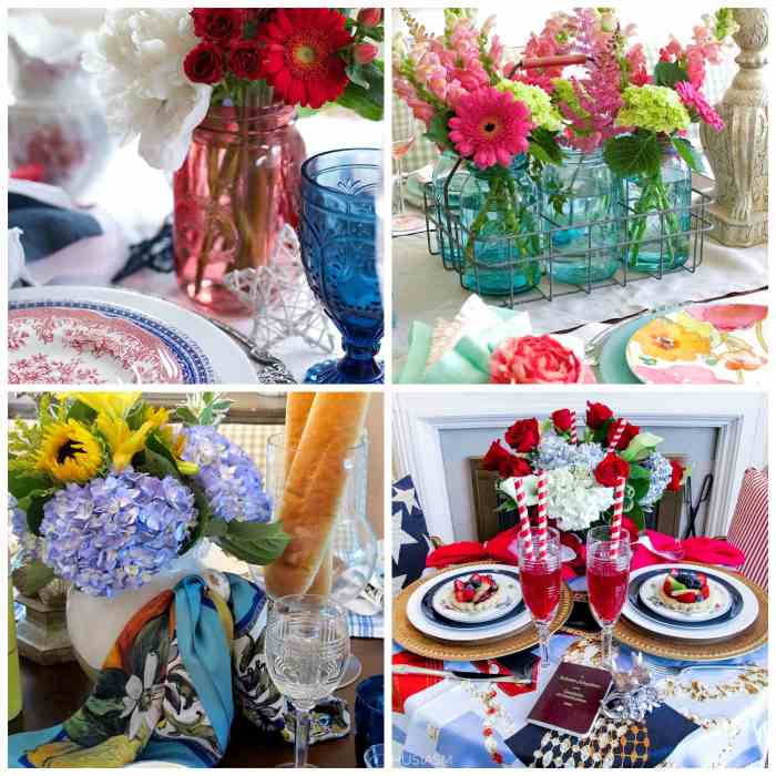 Summer table decor ideas