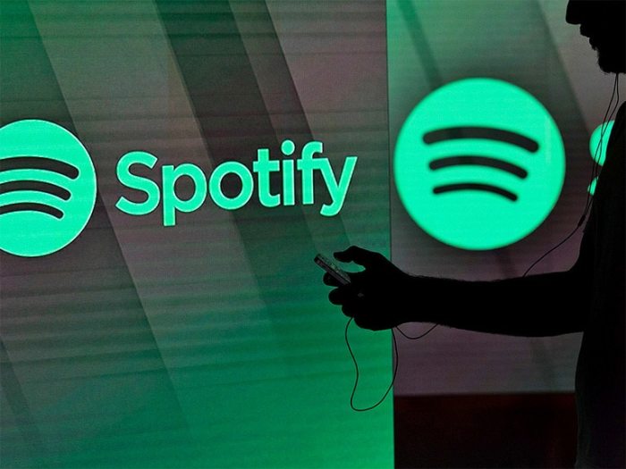 Stock price spotify