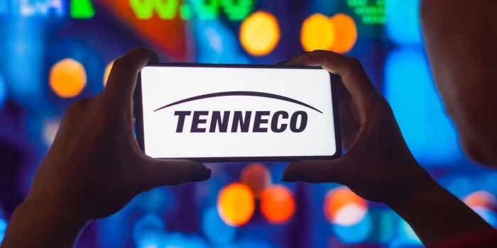 Tenneco stock price