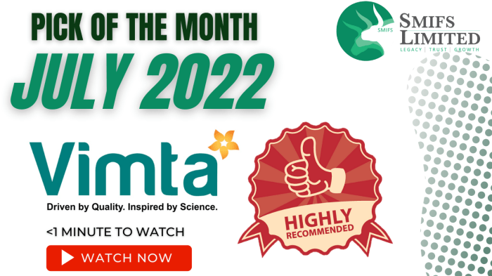 Vimta labs stock price