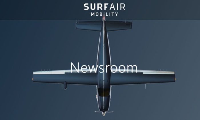 Surf air mobility stock price